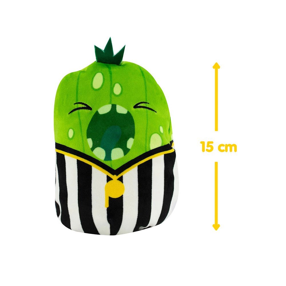 Miękka zabawka 2 w 1 Piłka nożna Kot i Ogórek 15 cm Koty kontra Ogórki CVP2200-2 - obrazek 4