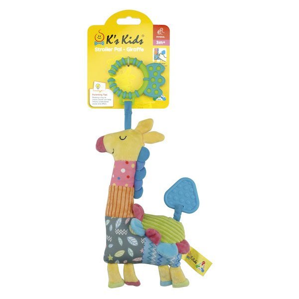 Miękka grzechotka z gryzakami Żyrafa Ks Kids - obrazek 6