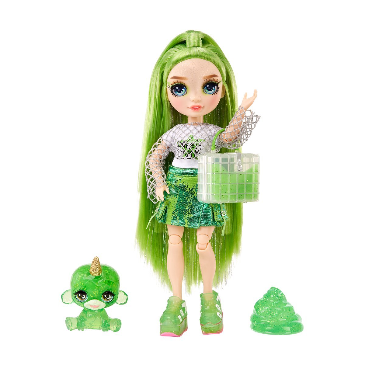 Klasyczny zestaw do zabawy z lalką Jade i szlamem Rainbow High Series 120193 - obrazek 3