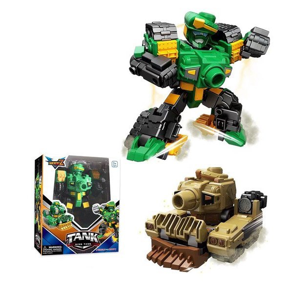 Zabawka Robot Transformer Tank DIY Zabawki CJ-2290463 - obrazek 2
