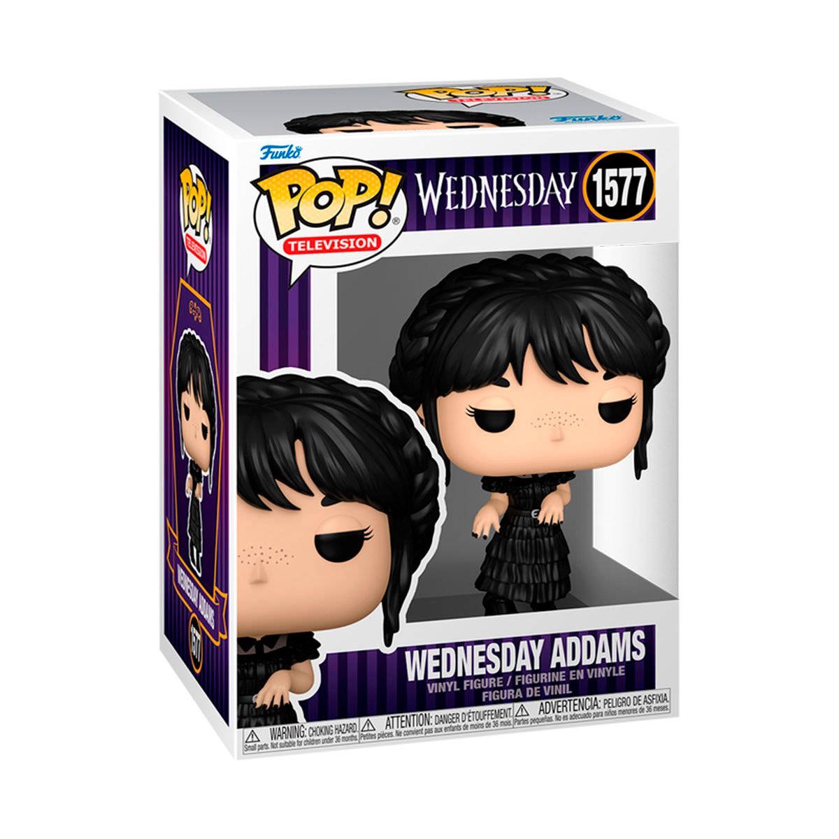 Figurka akcji Funko Pop 83316 Raven Wednesday - obrazek 3