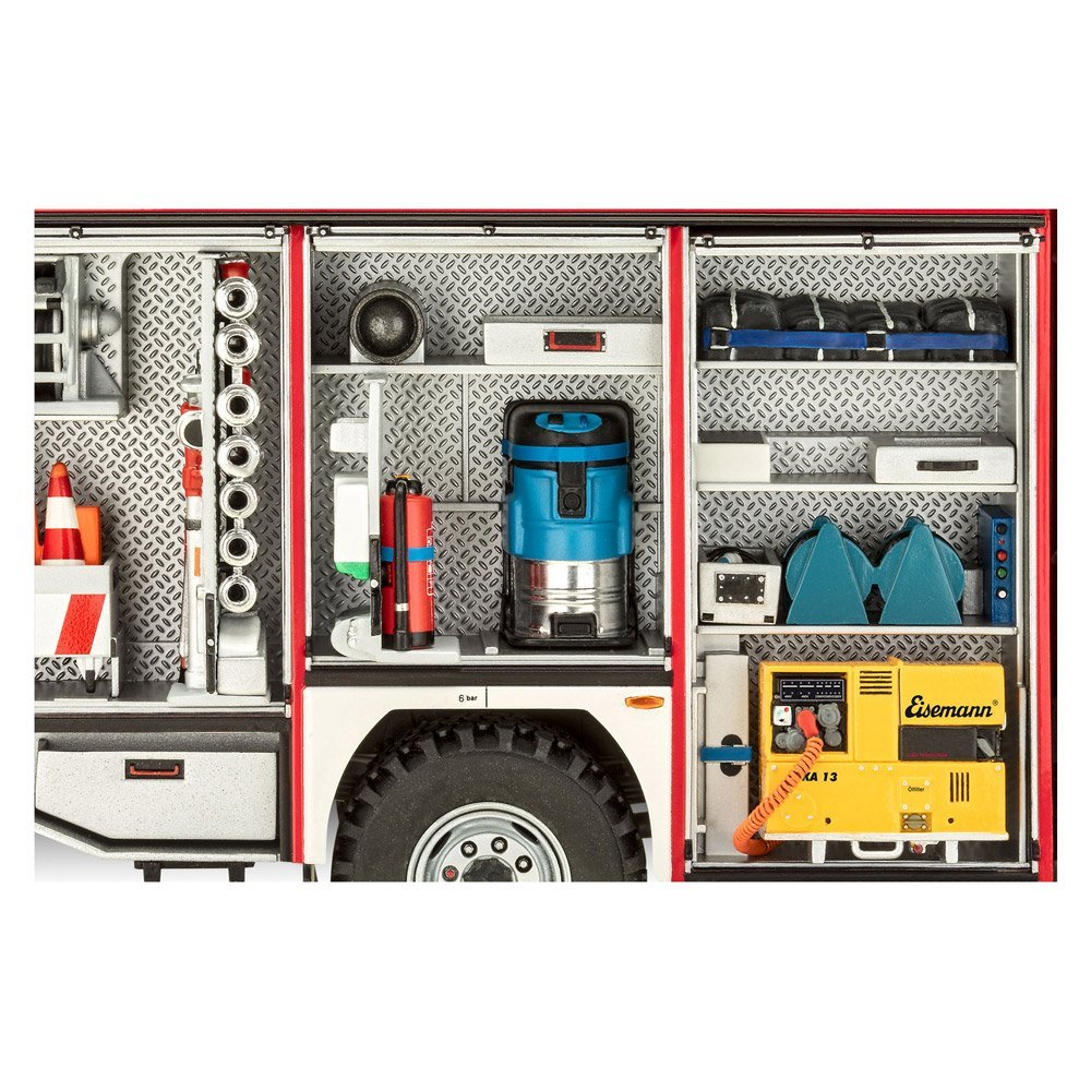 Replika modelu czołgu strażackiego Revell TLF 16/25 poziom 5 skala 1:24 RVL-07586 - obrazek 4
