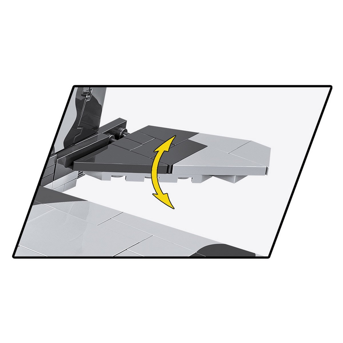 Samolot designerski MiG-29 UA/PL Fulcrum 550 części Cobi COBI-5840 - obrazek 6