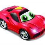 Model samochodu zabawkowego Ferrari 488 GTB światło i dźwięk Bb Junior AKT-16-81002