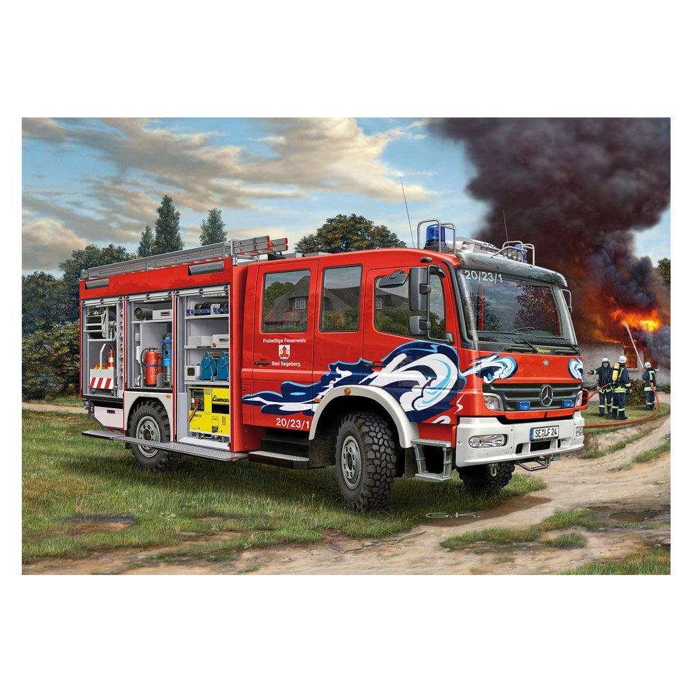 Replika modelu czołgu strażackiego Revell TLF 16/25 poziom 5 skala 1:24 RVL-07586 - obrazek 8