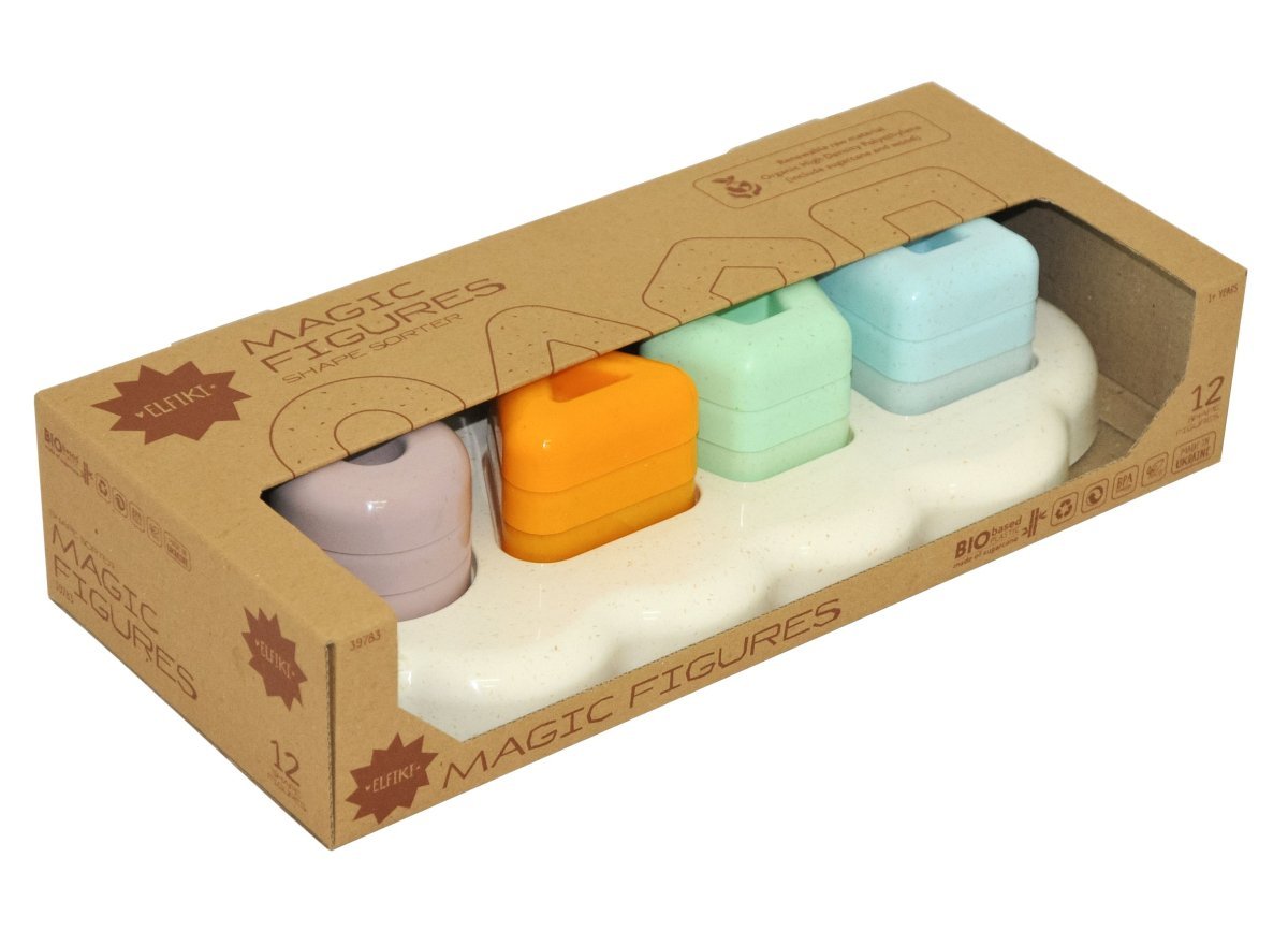 Zabawka ECO Sorter "Magiczne figurki", ELFIKI