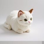 Pluszowy kotek biały