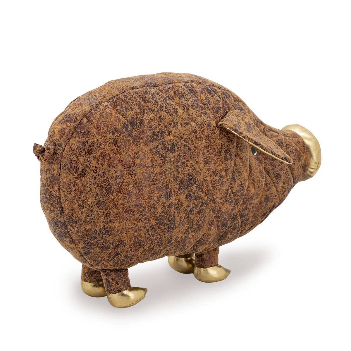 Miękka zabawka Pomarańczowy Dzik Złota Świnka 55 cm (8025/50) - obrazek 4