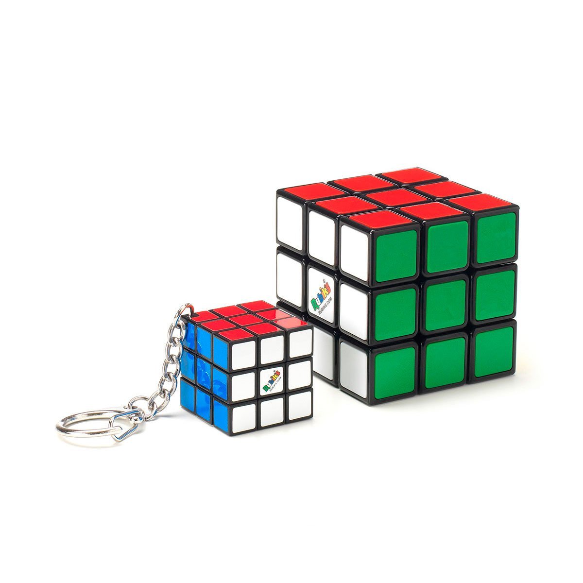Zestaw puzzli Kostka i Minikostka z kółkiem 3x3 Rubik's 6062800 - obrazek 4