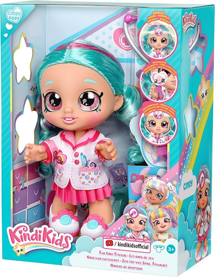 Lalka Kindi Kids Dr. Cindy Pops Fun time seria Moose 50036 - obrazek 3