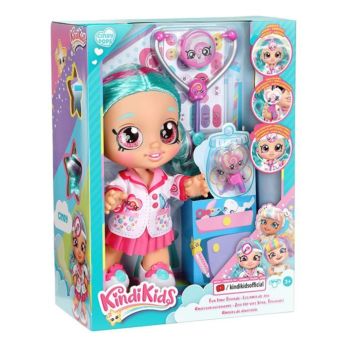 Lalka Kindi Kids Dr. Cindy Pops Fun time seria Moose 50036 - obrazek 2