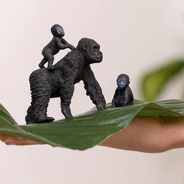 Zestaw figurek do zabawy Rodzina goryli Schleich 42601 - obrazek 7