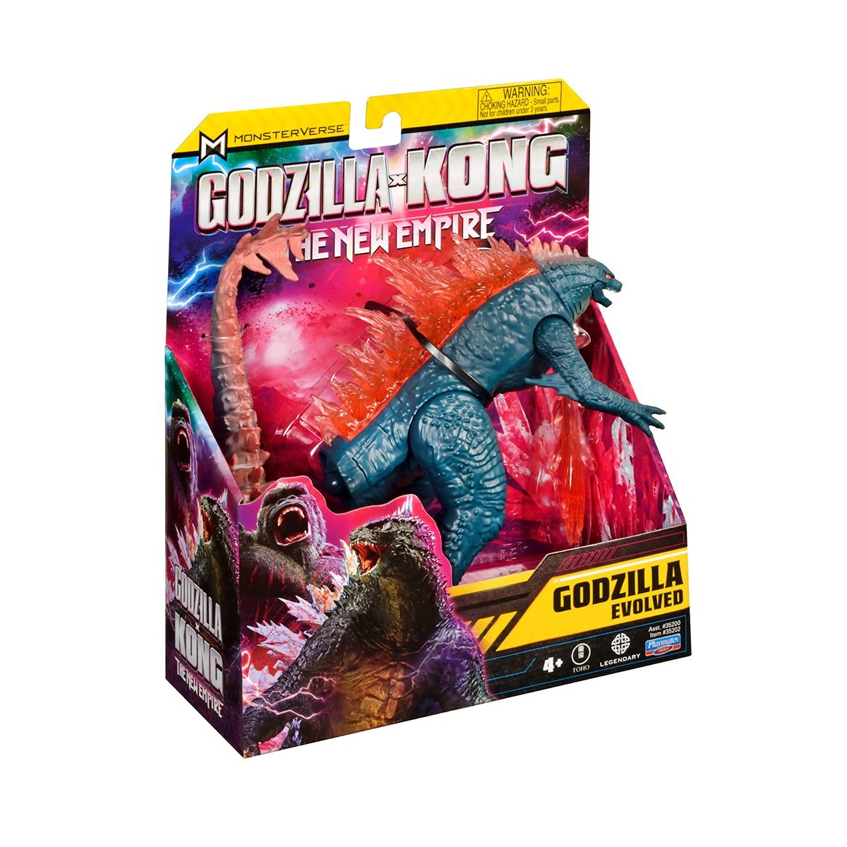 Figurka Godzilla Evolution z belką 15 cm Godzilla kontra Kong 35202 - obrazek 4