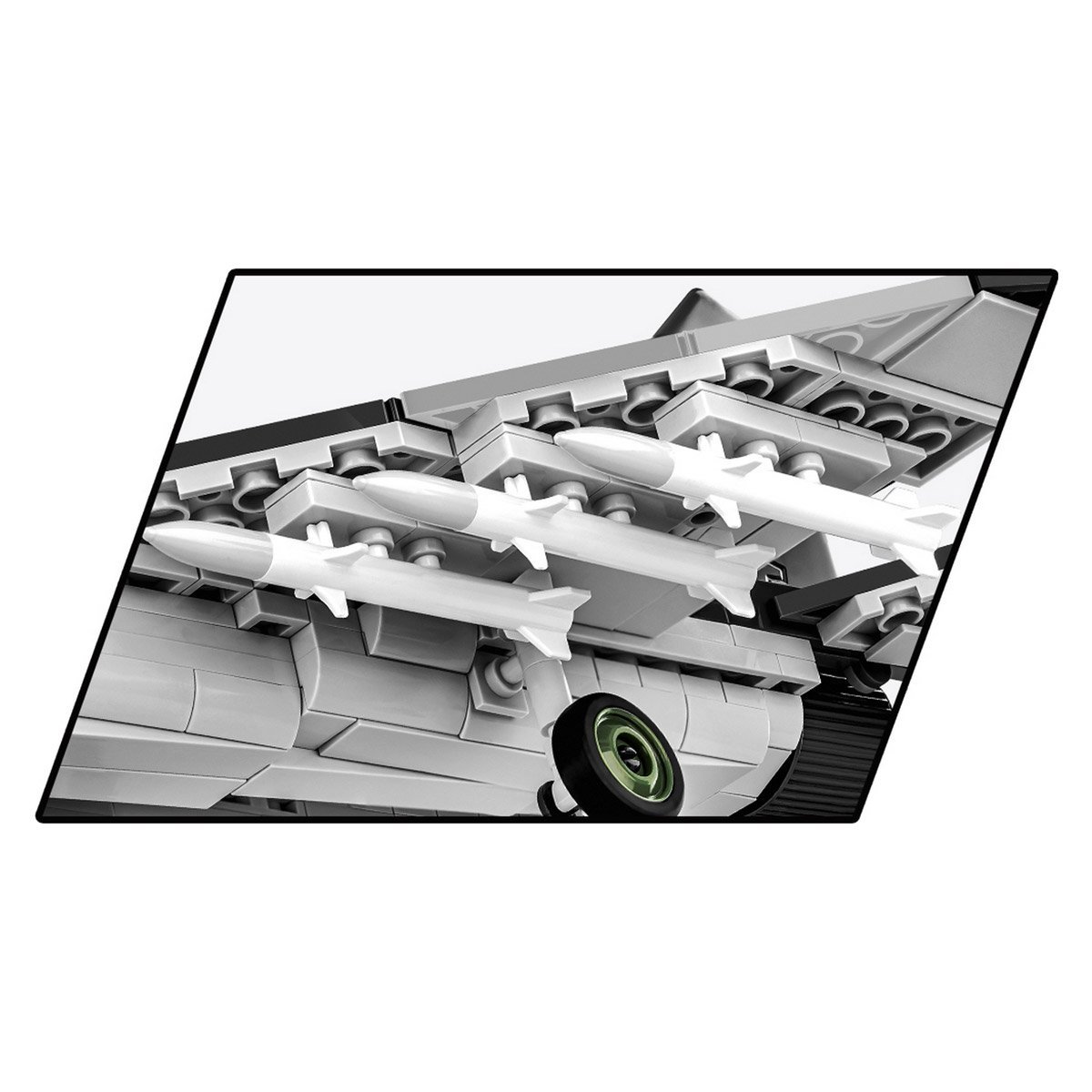 Samolot designerski MiG-29 UA/PL Fulcrum 550 części Cobi COBI-5840 - obrazek 5