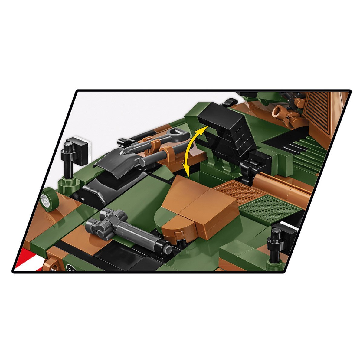 Projektant działa samobieżnego PzH 2000 1006 części Cobi COBI-2628 - obrazek 8