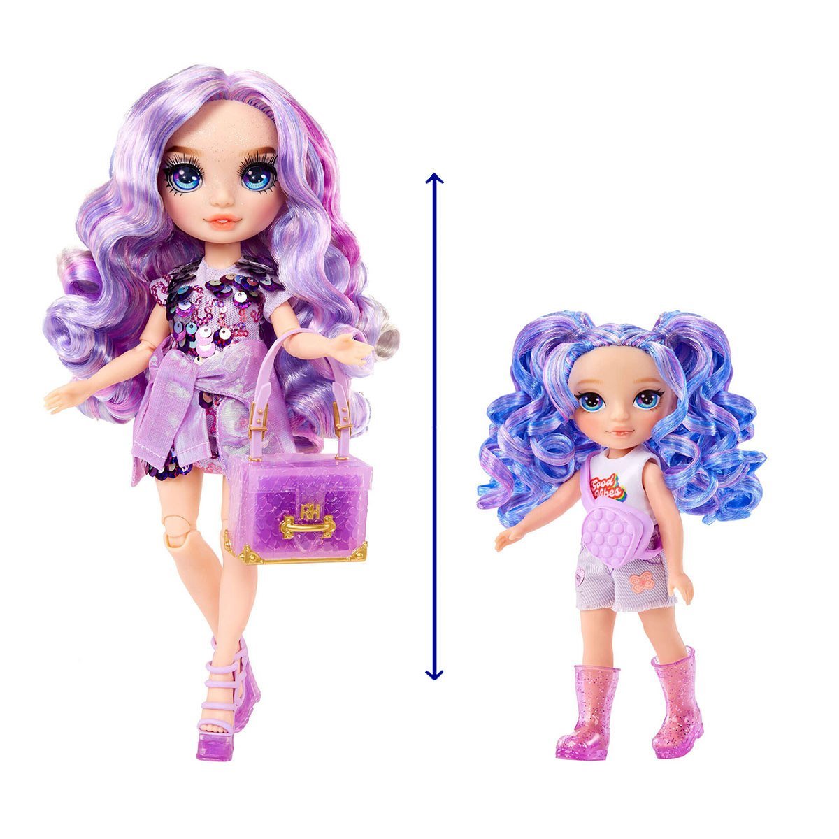 Zestaw lalek Littles Rainbow High Amethyst 531234 - obrazek 6