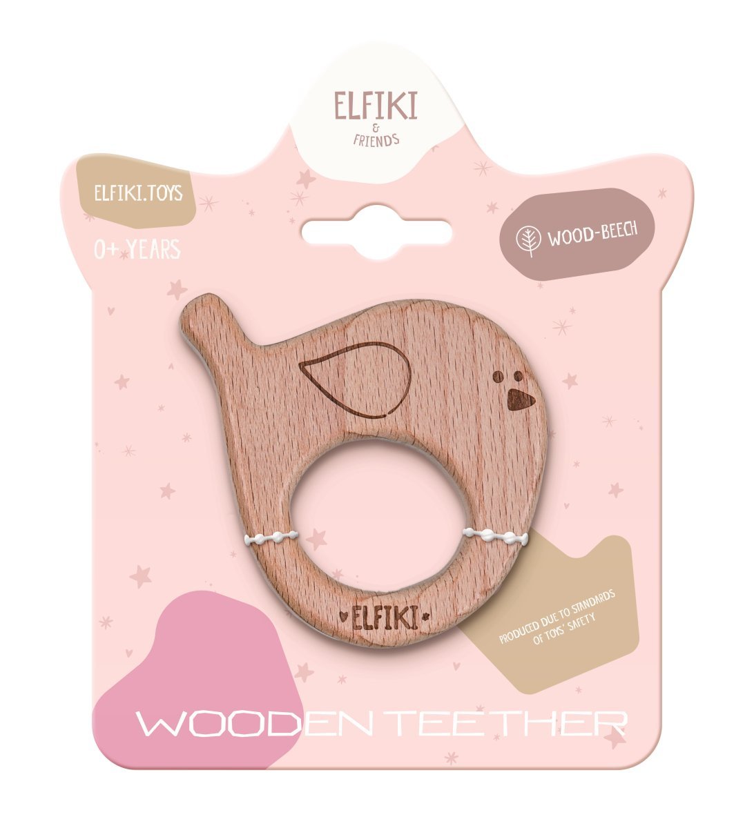 Drewniany gryzoń Pipo, ELFIKI