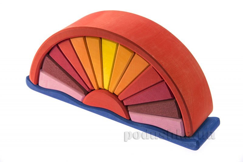 Drewniany zestaw konstrukcyjny NIC East NIC523320 - obrazek 2