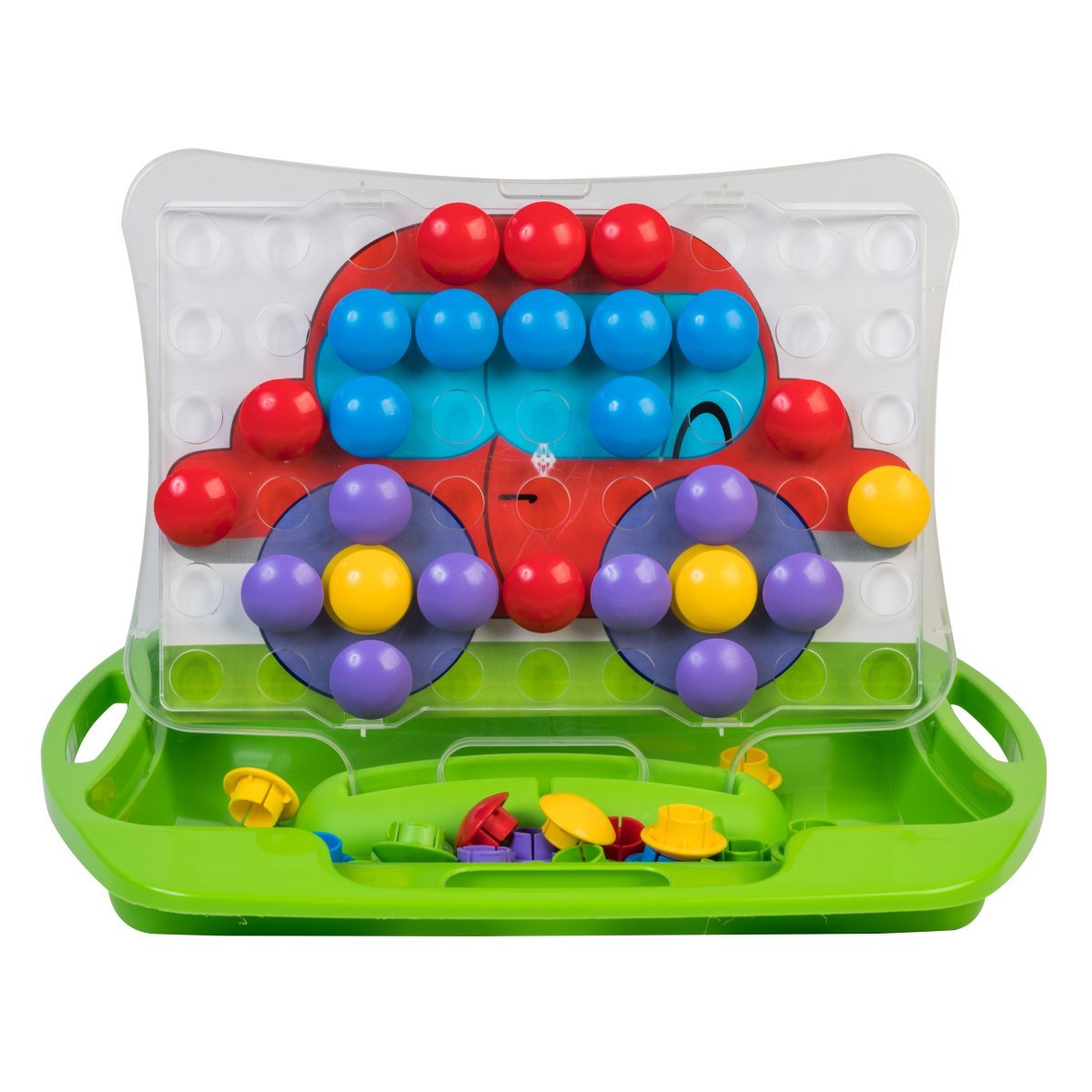 Zabawka edukacyjna "Moja pierwsza mozaika" żółta