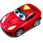 Model samochodu zabawkowego Ferrari F12berlinetta światło i dźwięk Bb Junior AKT-16-81003