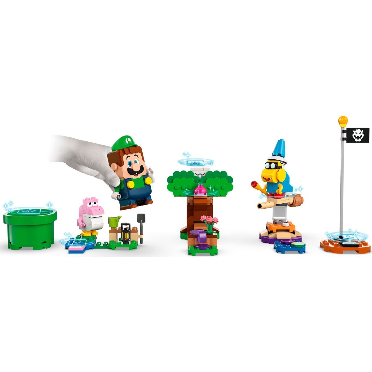Przygody Konstruktora z interaktywnym Luigim Super Mario Lego 71440 - obrazek 8