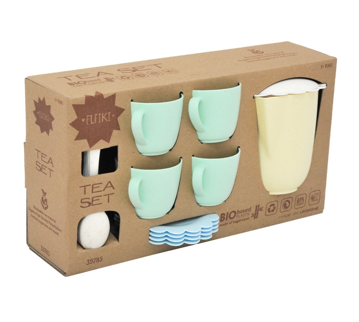 Zestaw do herbaty ECO "Tea time", ELFIKI