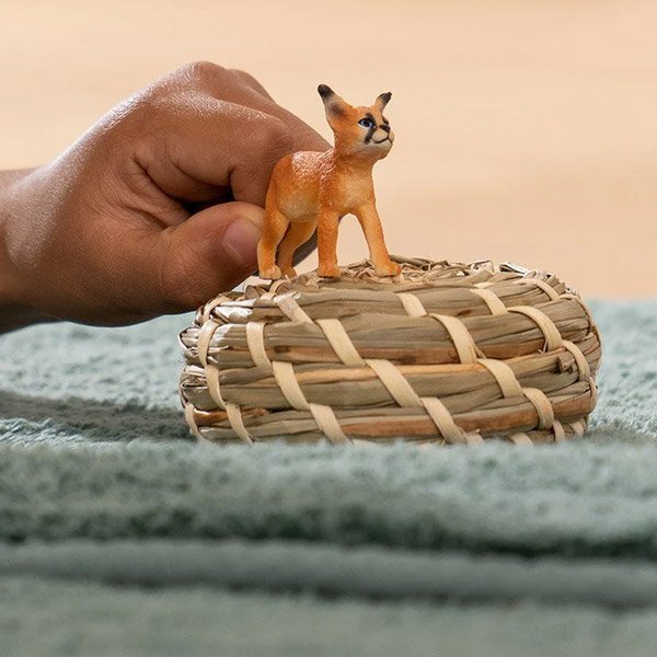 Figurka zabawkowa Baby Caracal Schleich 14868 - obrazek 2