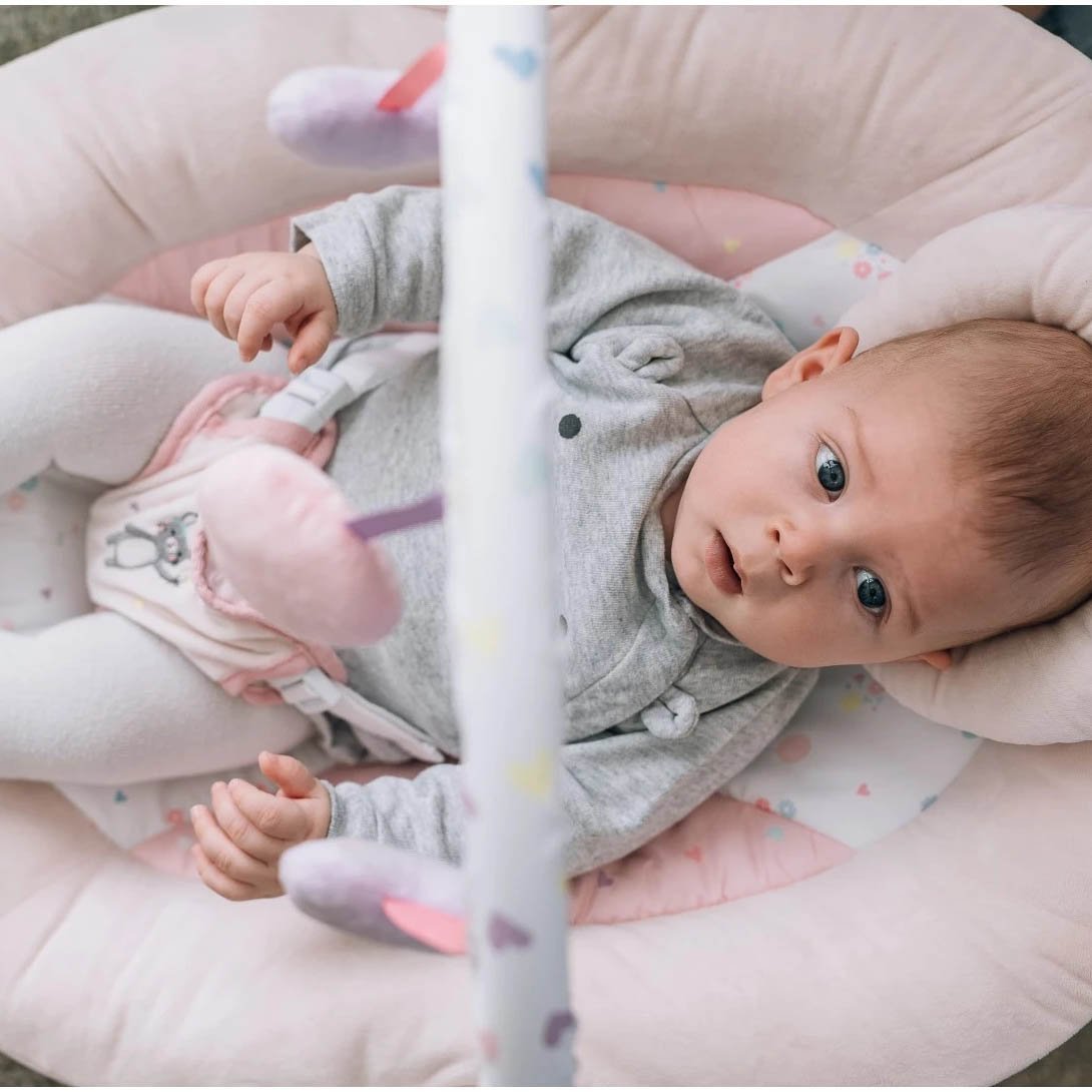 Fotelik bujany dla dziecka FreeON Restn Play Pink - obrazek 3