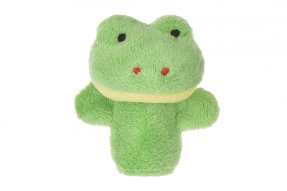 Pacynka Goki do teatrzyku palcowego Żaba 50962G-2