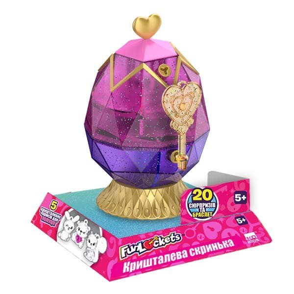Zestaw gier z sekretami Crystal Box Funlockets Kidz Delight S21220 - obrazek 8