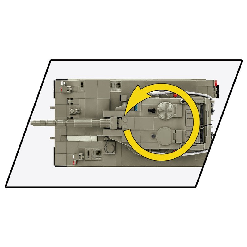 Projektant czołgu Merkava Mk 1 825 części Cobi COBI-2621 - obrazek 7