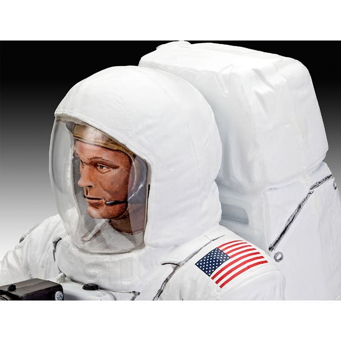 Zestaw repliki modelu Revell Control Astronauta na Księżycu Misja Apollo 11 RVL-03702 - obrazek 9