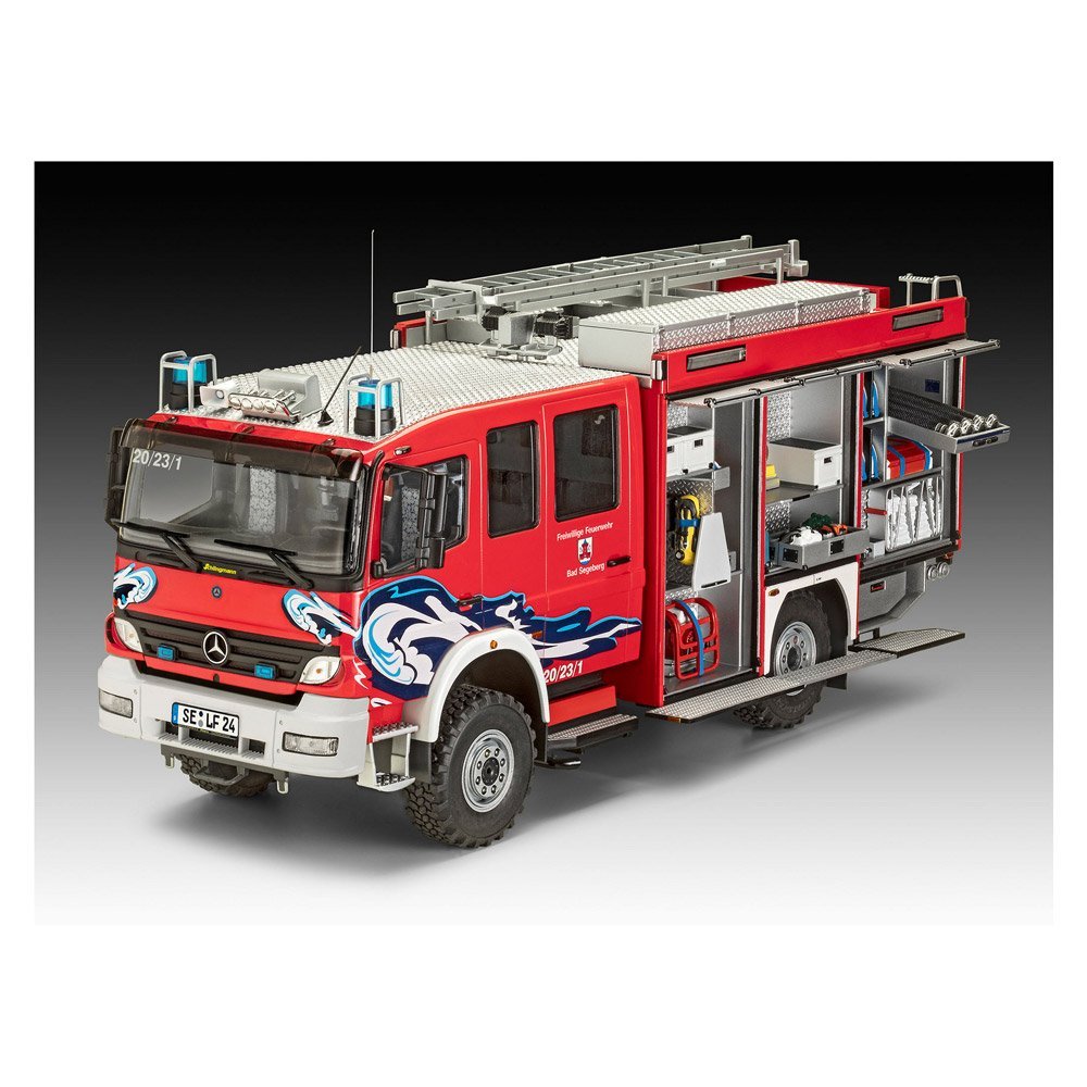 Replika modelu czołgu strażackiego Revell TLF 16/25 poziom 5 skala 1:24 RVL-07586 - obrazek 9