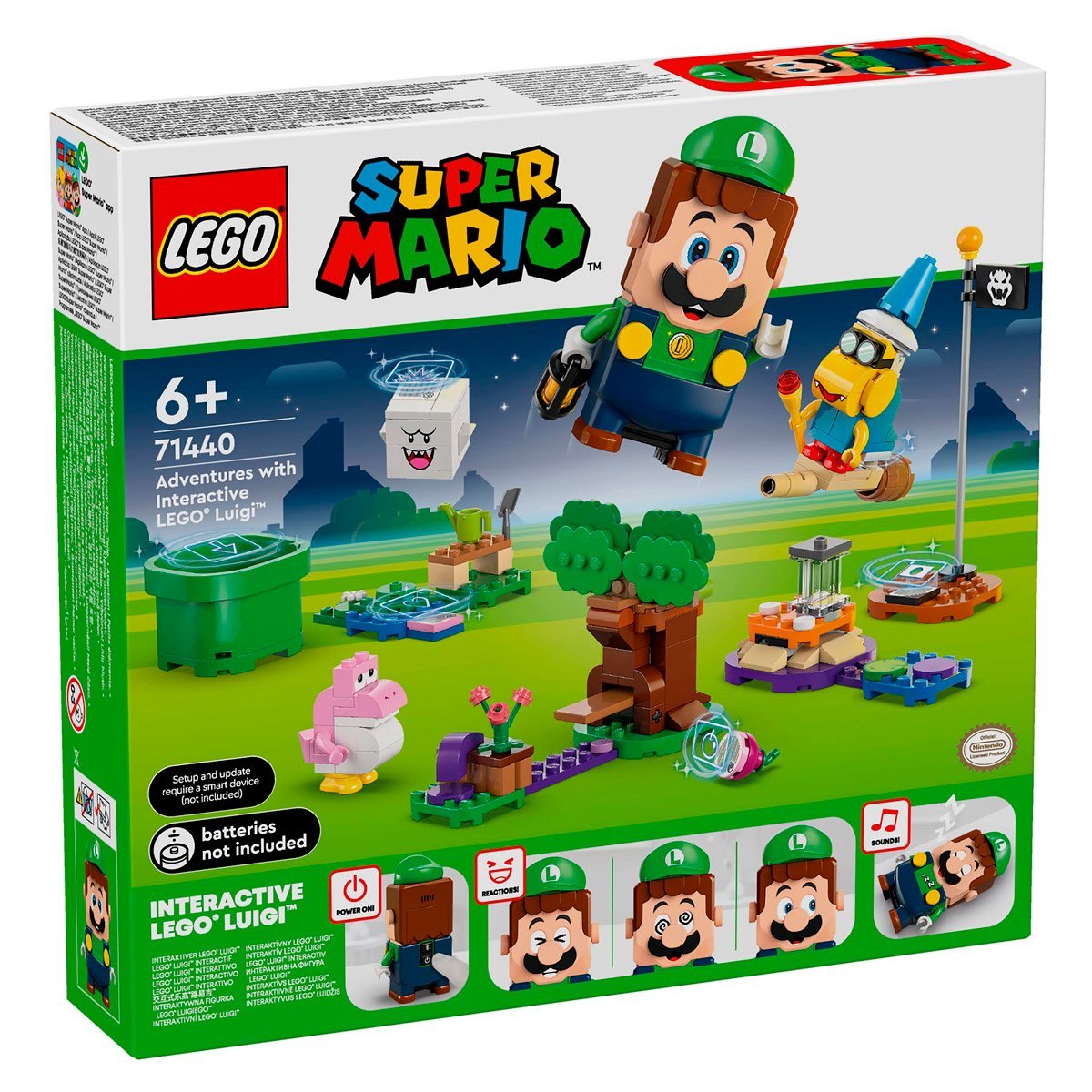 Przygody Konstruktora z interaktywnym Luigim Super Mario Lego 71440 - obrazek 22