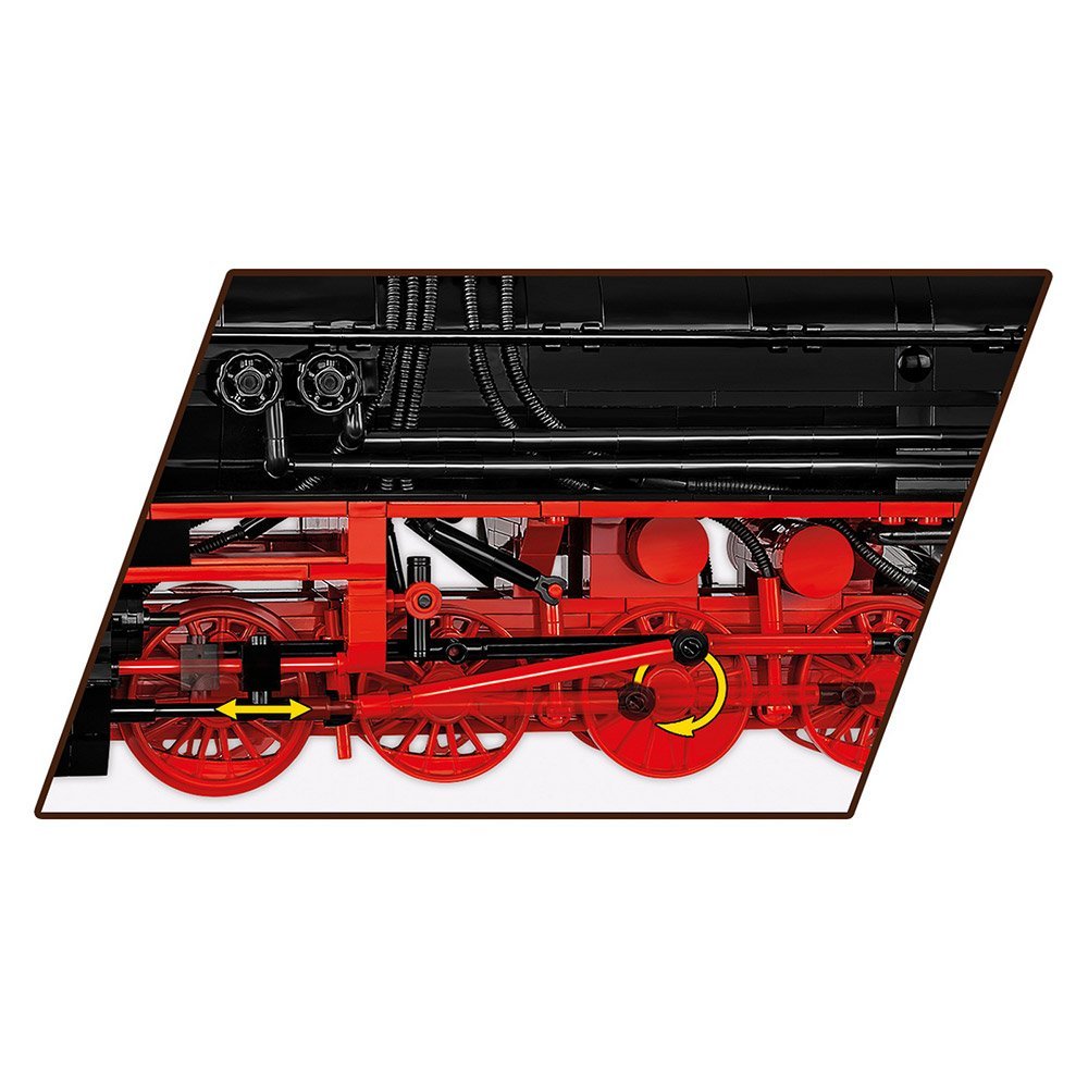Lokomotywa COBI DRB Class 52 Exclusive Set, skala 1:35, 2623 części - obrazek 11