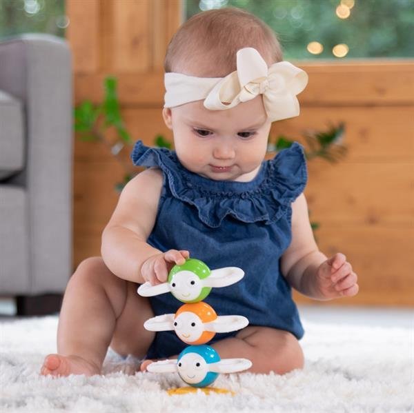 Magnetyczna piramida Dizzy Bees Fat Brain Toys Dizzy Bees F294ML - obrazek 5