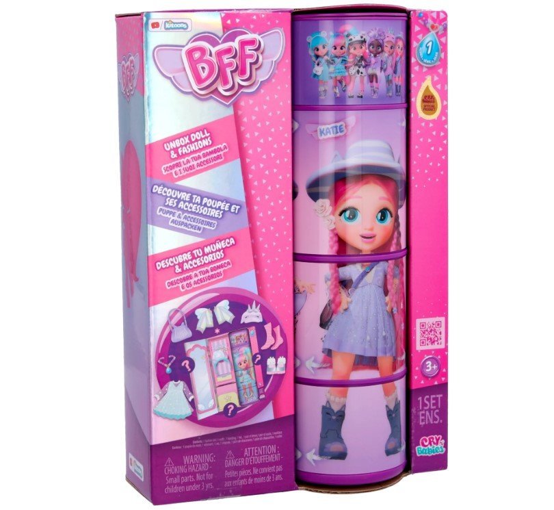 Lalka Cry Babies BFF S1 Katie 904347 - obrazek 4
