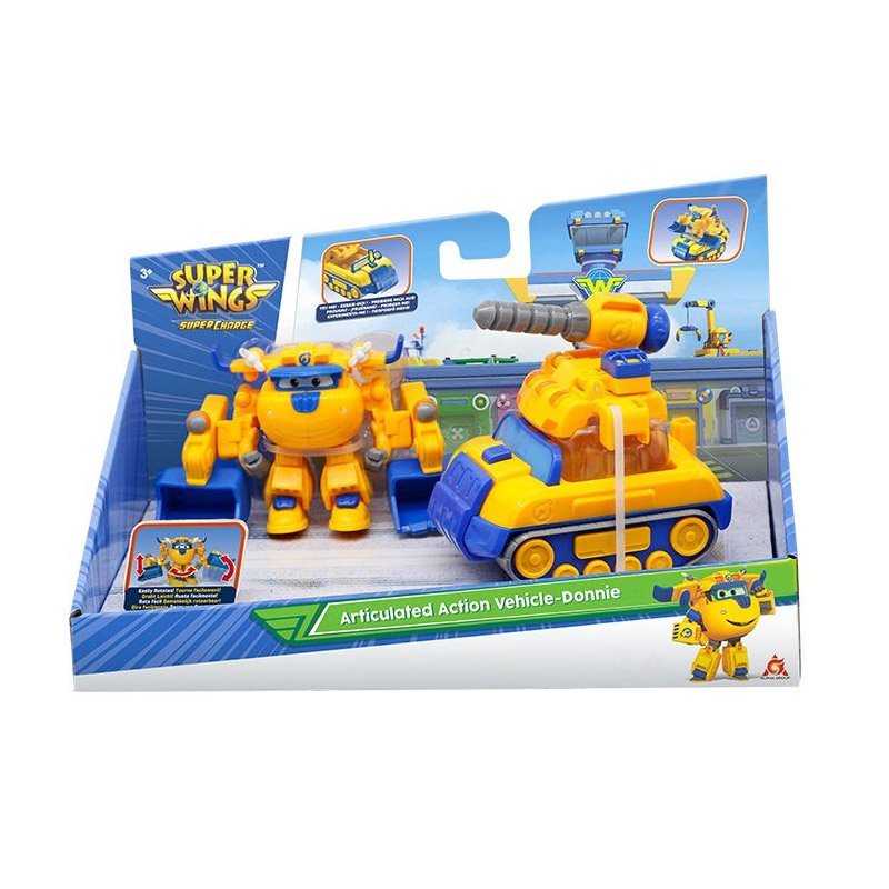 Zestaw do zabawy Super Wings z przegubowym pojazdem Donniego EU740992V - obrazek 7