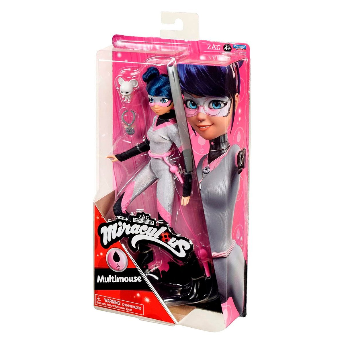 Lalka Multimish 26 cm z akcesoriami z serii Lady Bug i Super Cat Miraculous 50022 - obrazek 6