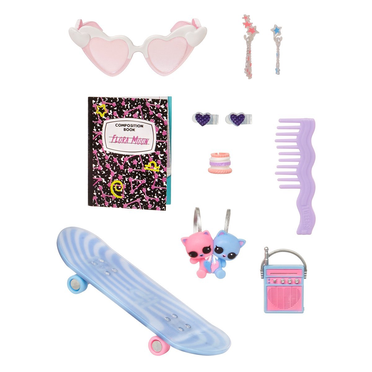 Zestaw do zabawy z lalką i akcesoriami Flora Moon Tweens Core seria LOL Surprise 591665 - obrazek 5