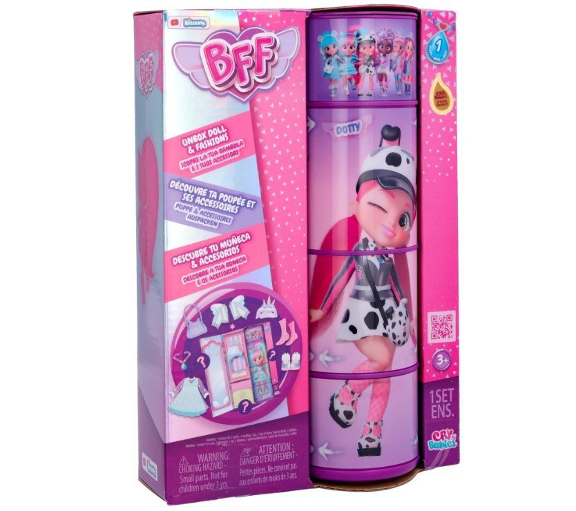 Cry Babies BFF S1 Lalka Dottie 904378 - obrazek 5