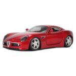 Model samochodu - Alfa 8C Competizione (2007) (różne kolory: czarny metalik, czerwony metalik, 1:32) 18-43004