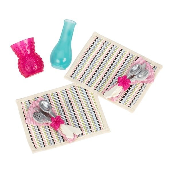 Zestaw mebli Our Generation, stół i krzesła BD37268Z - obrazek 2