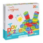 Zabawka edukacyjna "Puzzle SUPER" 39 elementów.