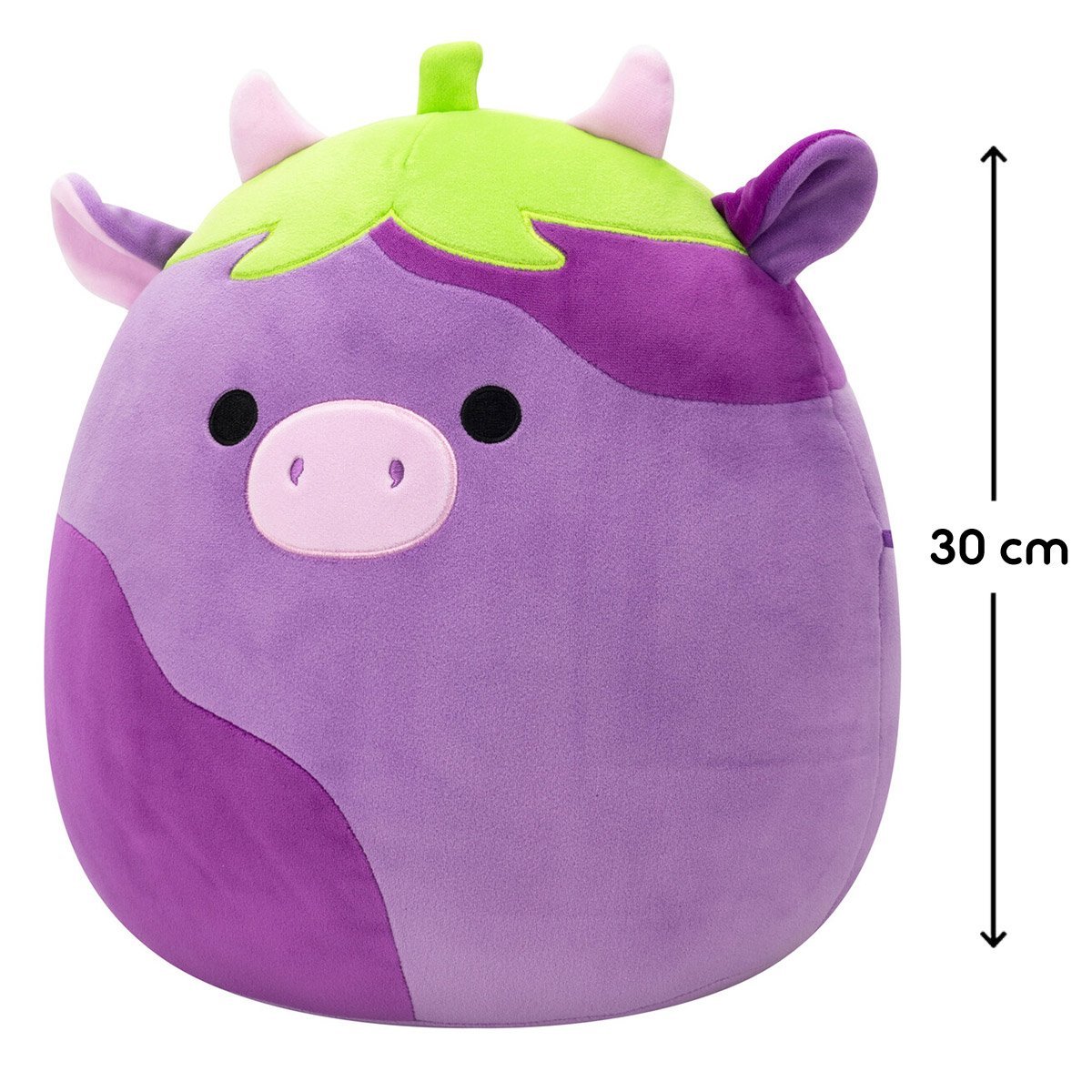 Miękka zabawka Bakłażan Krowa Frederick 30 cm Squishmallows SQCR07969 - obrazek 2