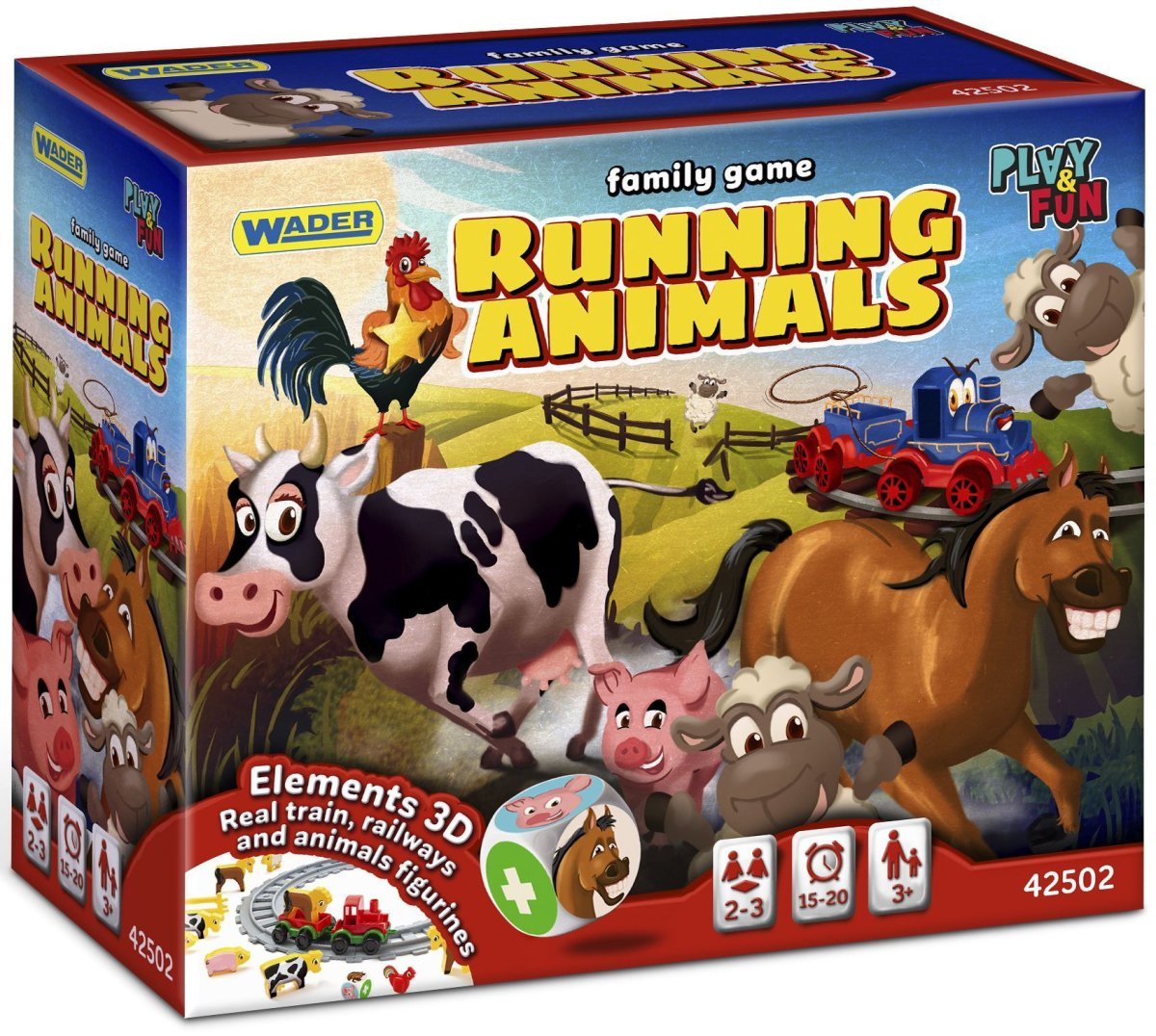 Gra "Play&Fun" "Bieżące zwierzęta"