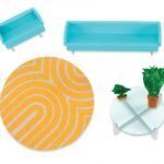 Zestaw lalek Lori Meble do salonu LO37031Z