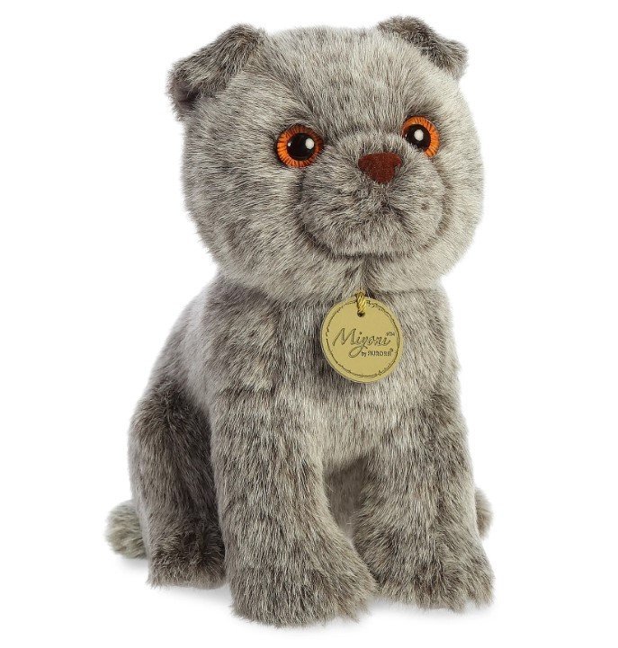 Miękka zabawka Aurora Kot Szkocki Zwisłouchy 20 cm 210026A - obrazek 2