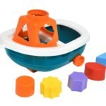 Łódź zabawkowa "Barkas" 6 szt., Tigres żółty