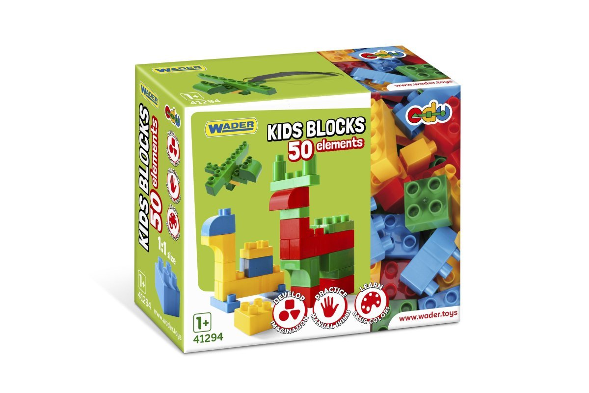 Klocki "Kids Blocks" projektant 50 el.